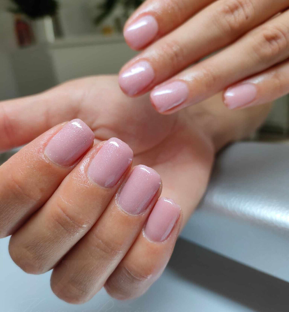 Flexi Hard Gel Cover Pearl Pink - Rubber Gel 15ml - Kiwi Nails – Bild 2