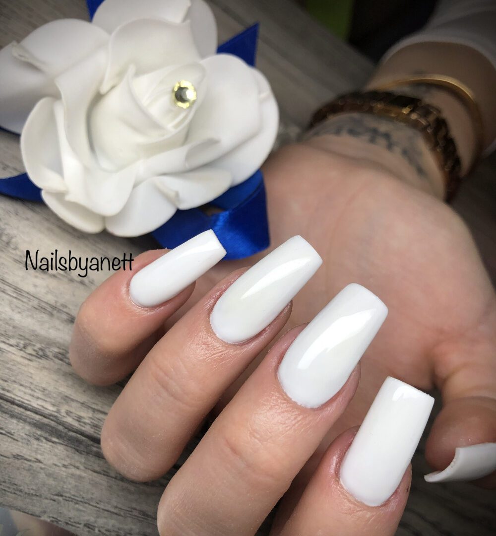 Hema Free Lack Gel Polish S001 White 8ml - Kiwi Nails – Bild 2