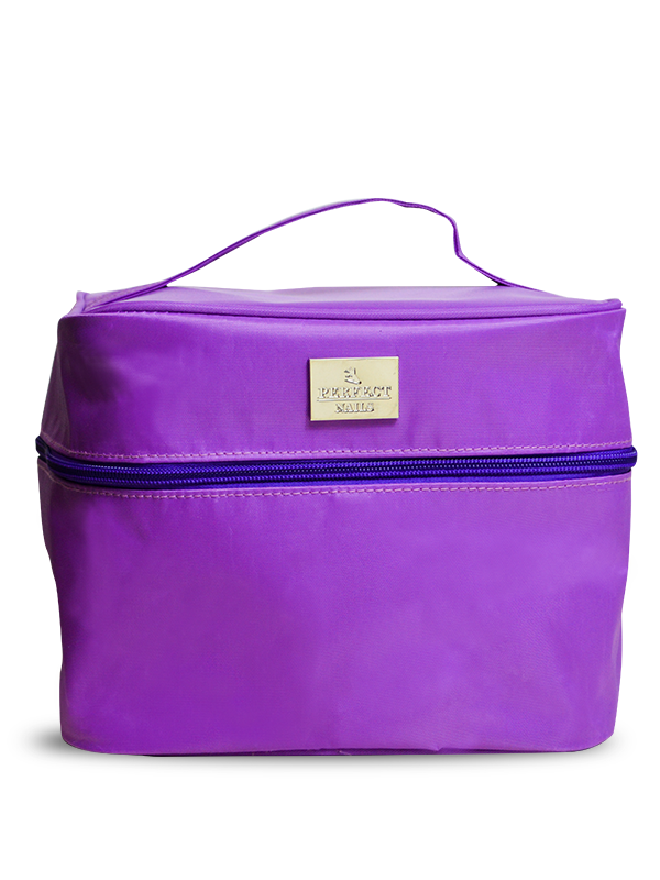 Purple Bag - Mittelgroße Tasche mit Reisverschluss – Bild 1