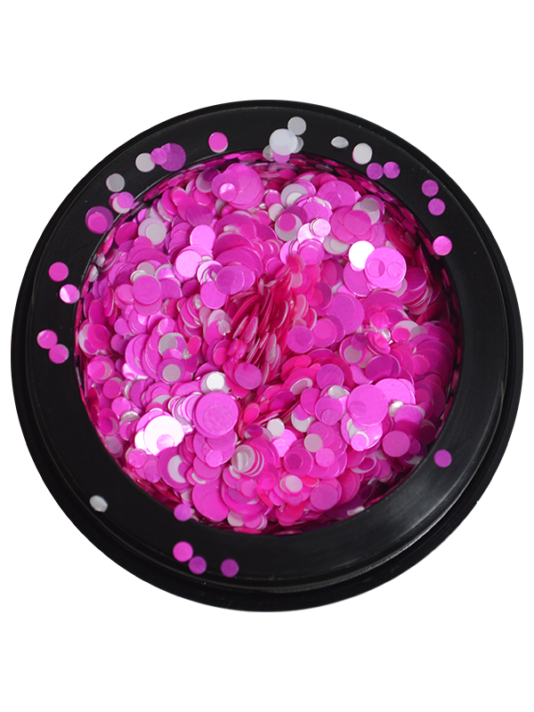 Nail Konfetti Pink – Bild 1