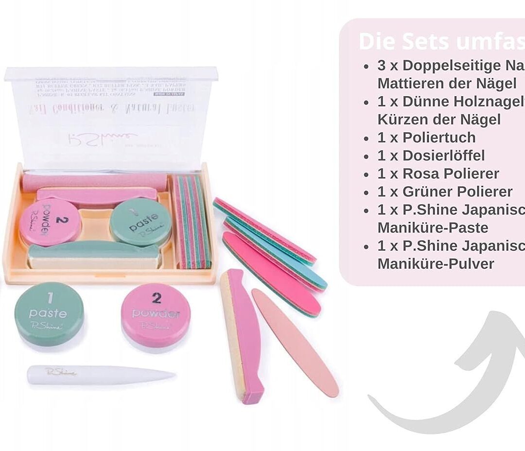 P-SHINE Japanisches Maniküre-Set – Bild 3