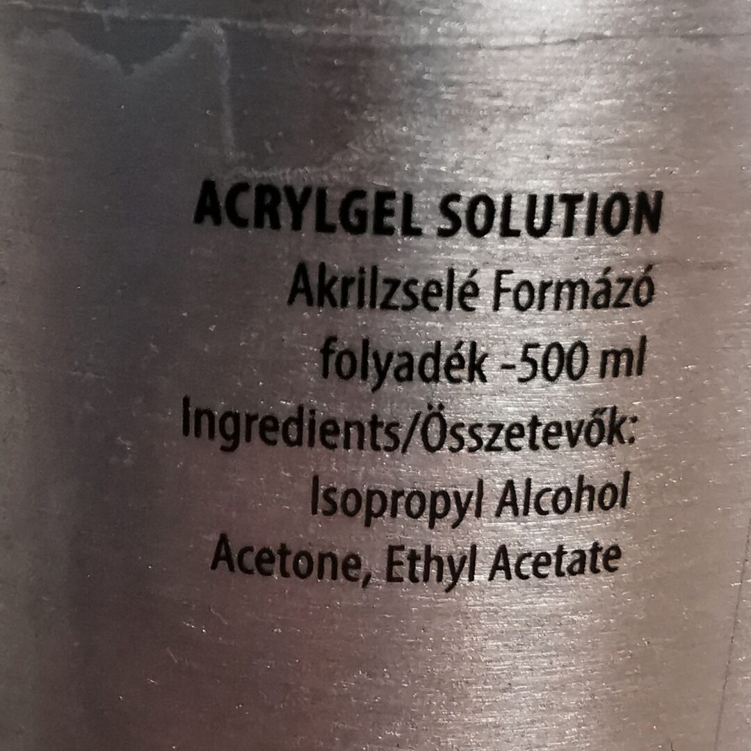 PolyAcryl Gel Solution 250ml – Bild 2