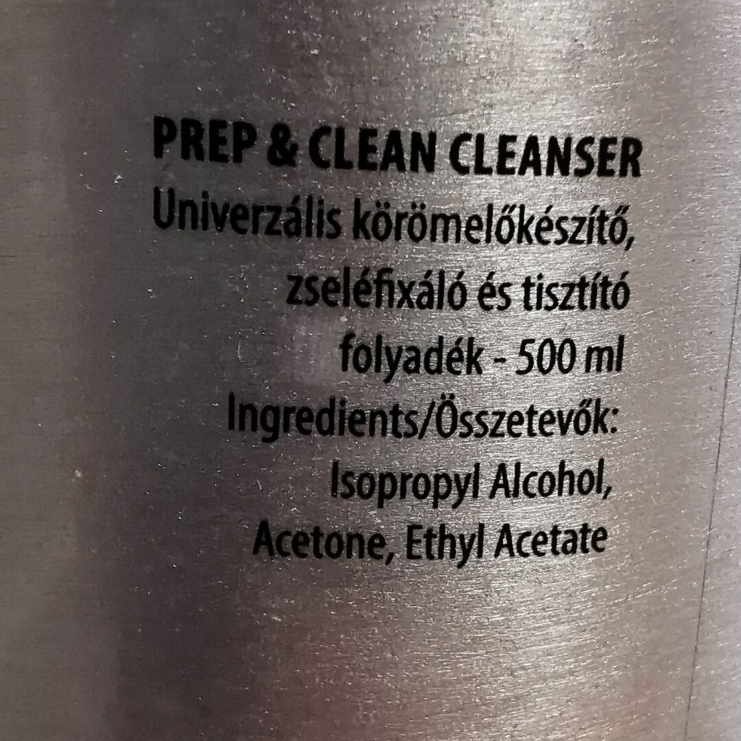Prep & Clean Cleanser - Universal Nail Prep, Gel Cleanser and Cleaner Liquid 500ml – Bild 2