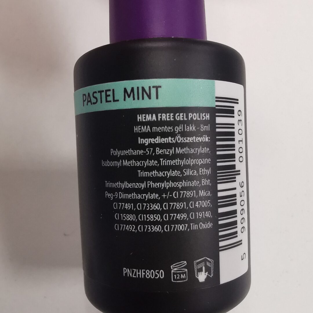 HEMA FREE Gel Polish HF049 8ml - Pastel Mint – Bild 7
