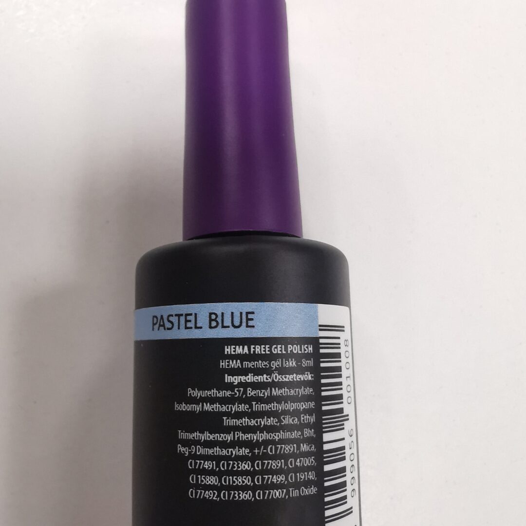 HEMA FREE Gel Polish HF048 8ml - Pastel Blue – Bild 9