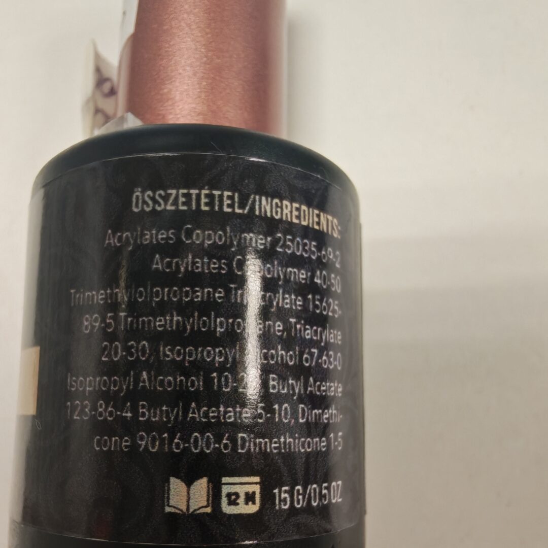 Galaxy Gold Top Gel 15ml - Kiwi Nails – Bild 2