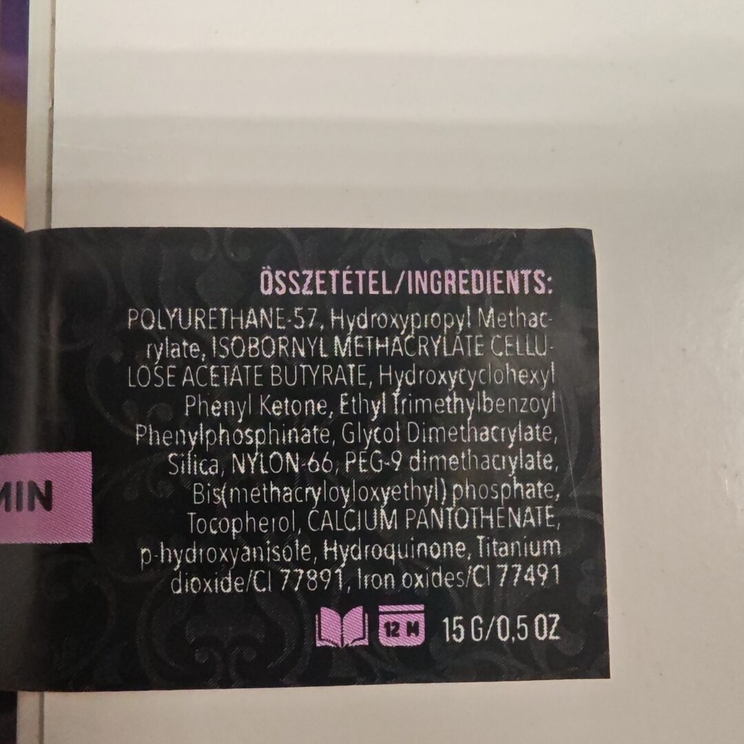 Fiber Gel with Vitamin - Natural - 15ml - Kiwi Nails – Bild 5