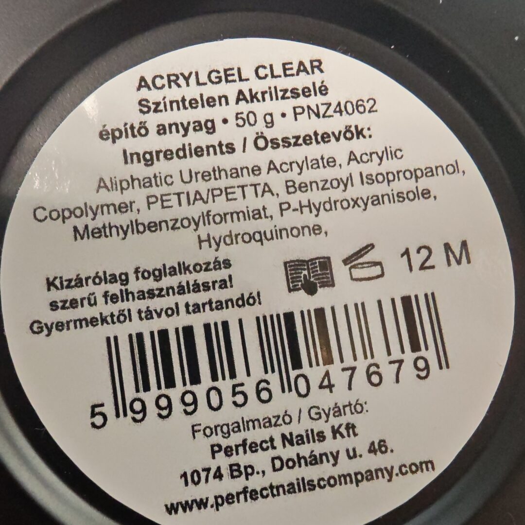Perfect AcrylGel - Acrylic Clear 50g – Bild 3