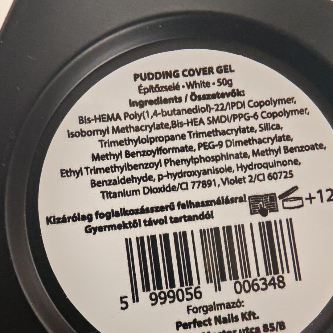 Pudding Cover Gel - Builder Gel - White 50g – Bild 4