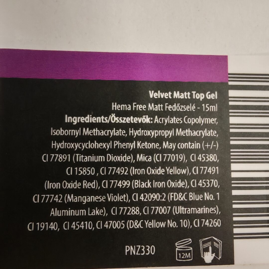 Hema Free Top Gel - Velvet Matt - 15ml – Bild 3