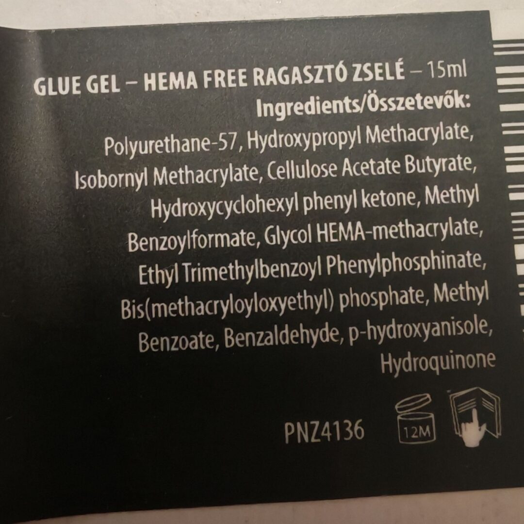 Nail Art - Hema Free Glue Gel 15ml – Bild 3
