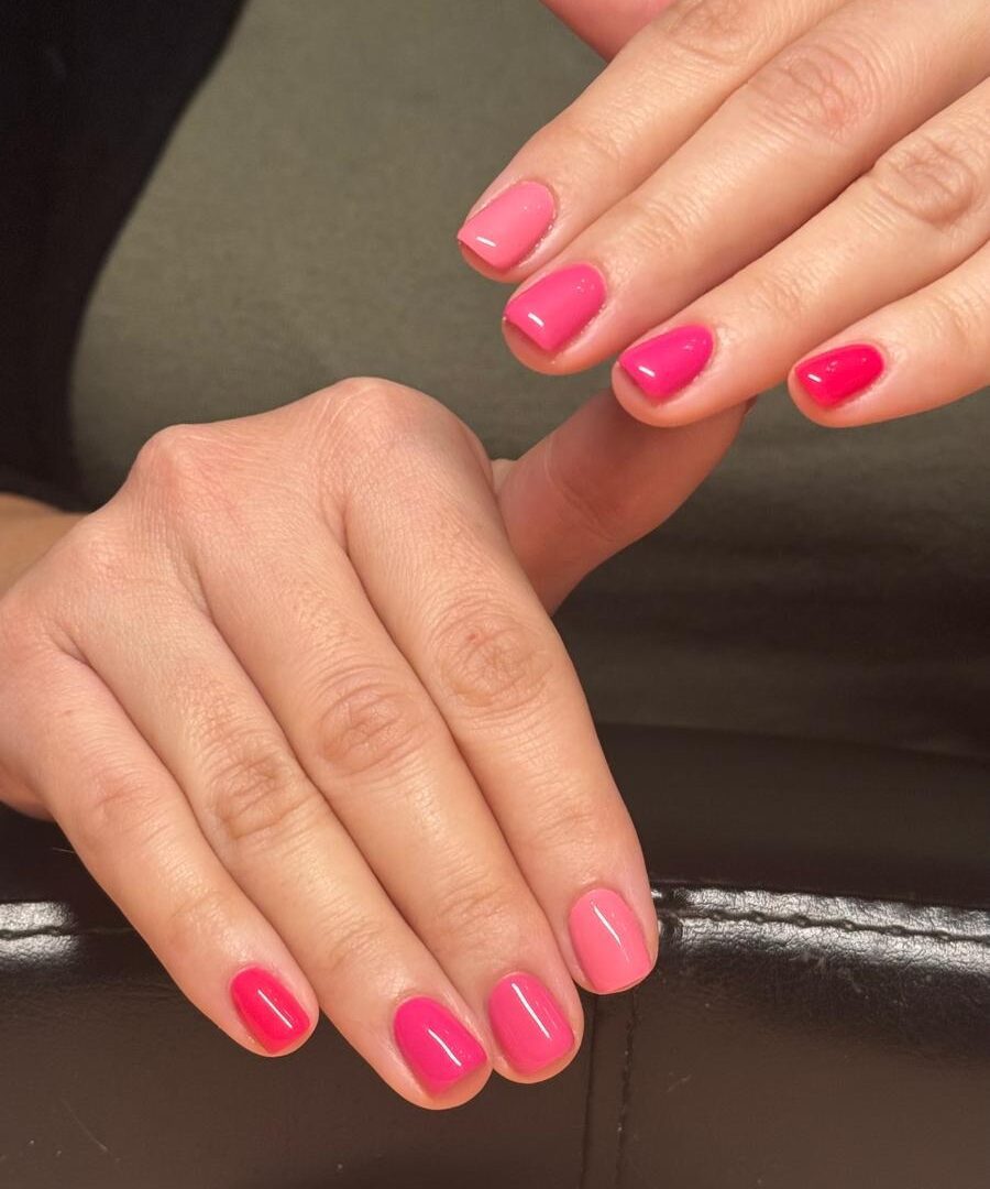 Hema Free LackGel Kit- PINK GIRLS 5*8 ml – Gel Polish Set - Kiwi Nails – Bild 2
