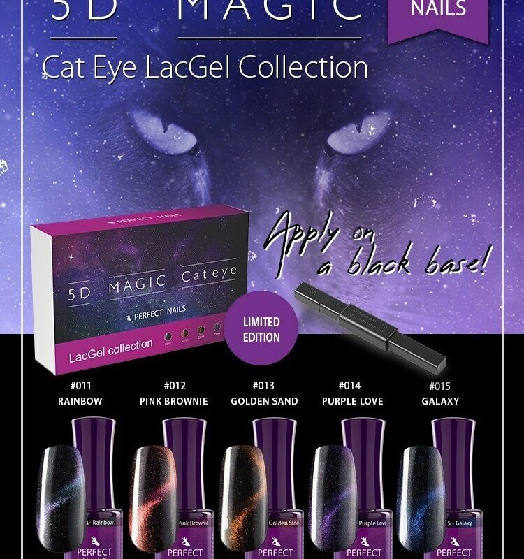 5D Magic Cat Eye LacGEL Magnet – Bild 2