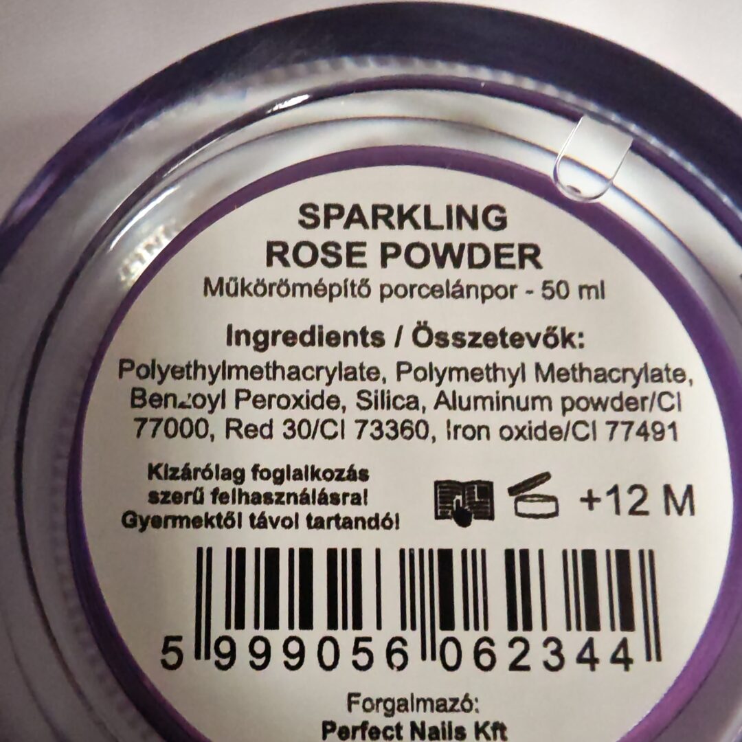 Acrylic - Sparkling Rose Powder 50ml – Bild 2