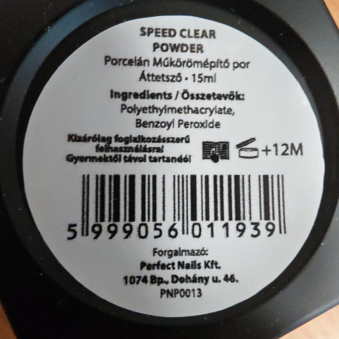 Acrylic - Speed Clear Powder 15ml – Bild 3