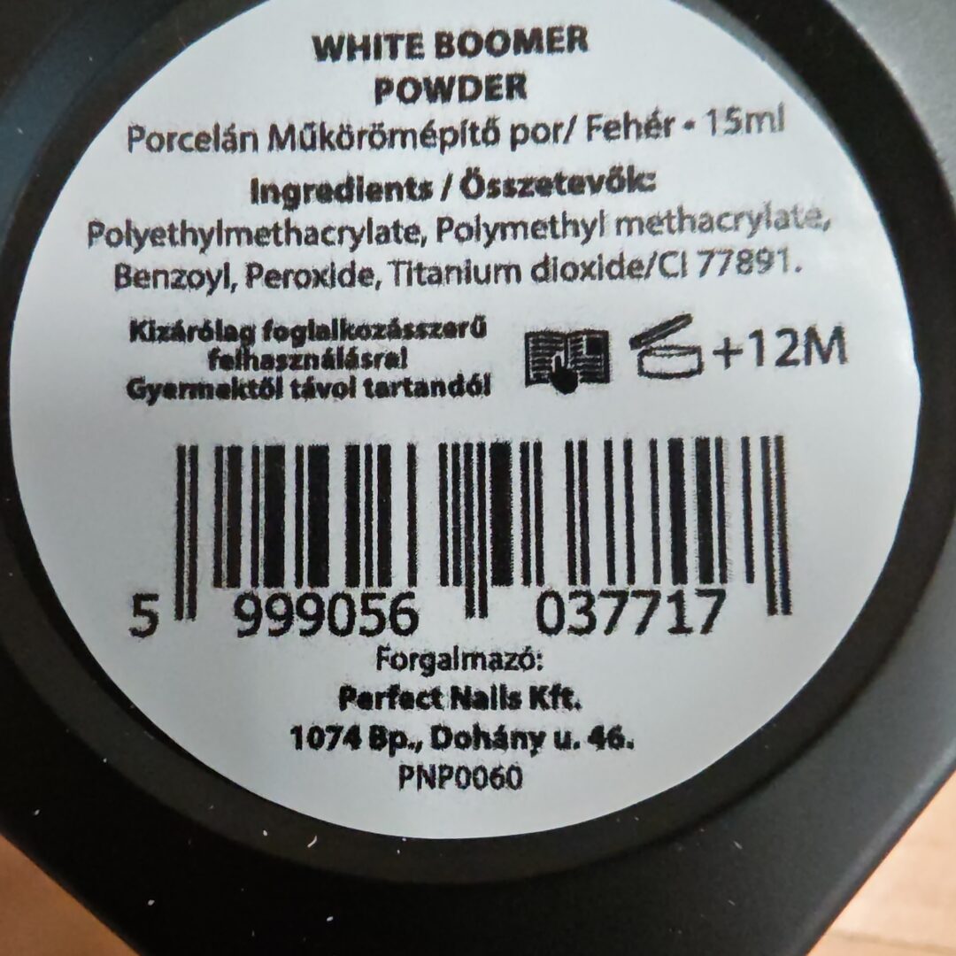 Acrylic - White Boomer Powder 15ml – Bild 3