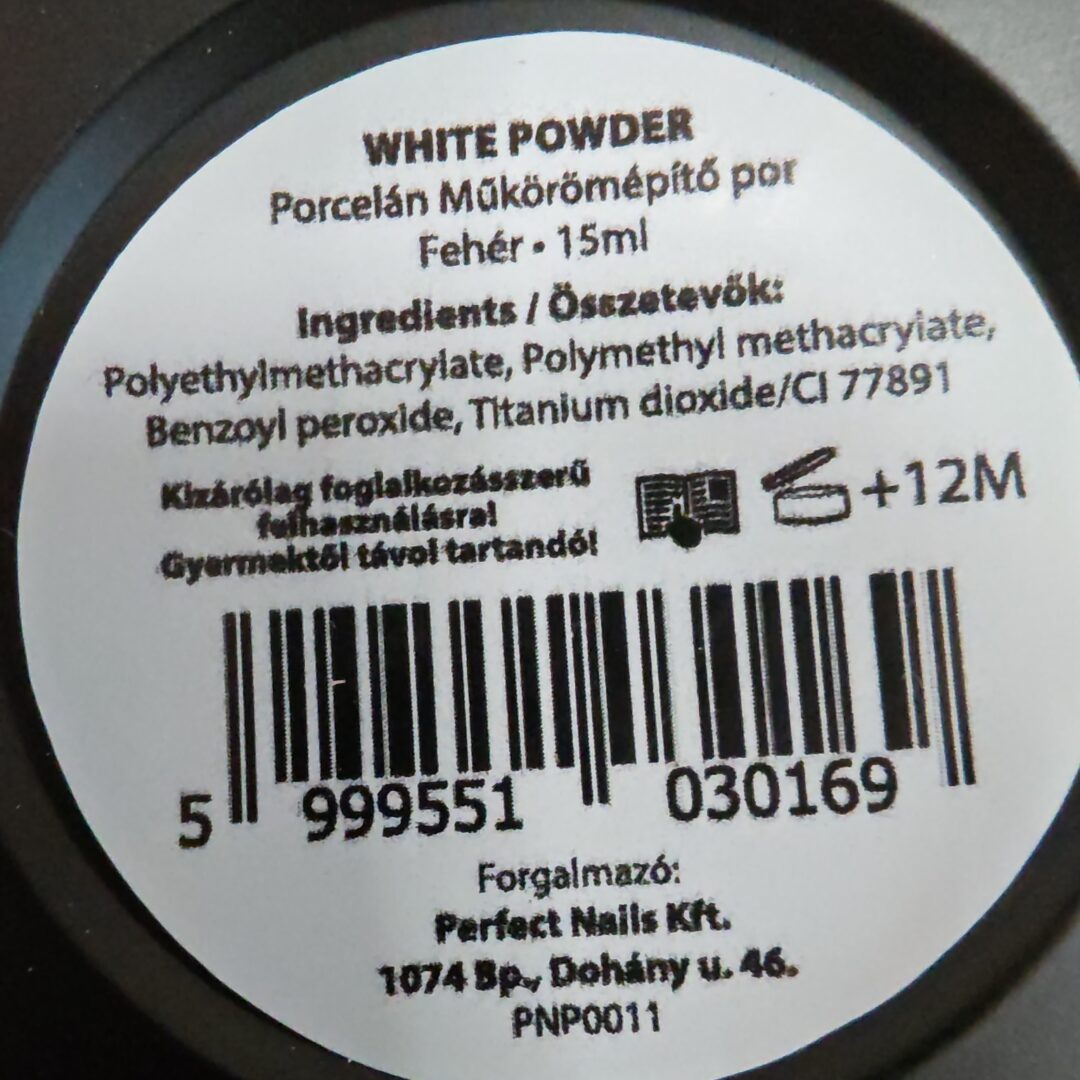 Acrylic - White Powder 15ml – Bild 3