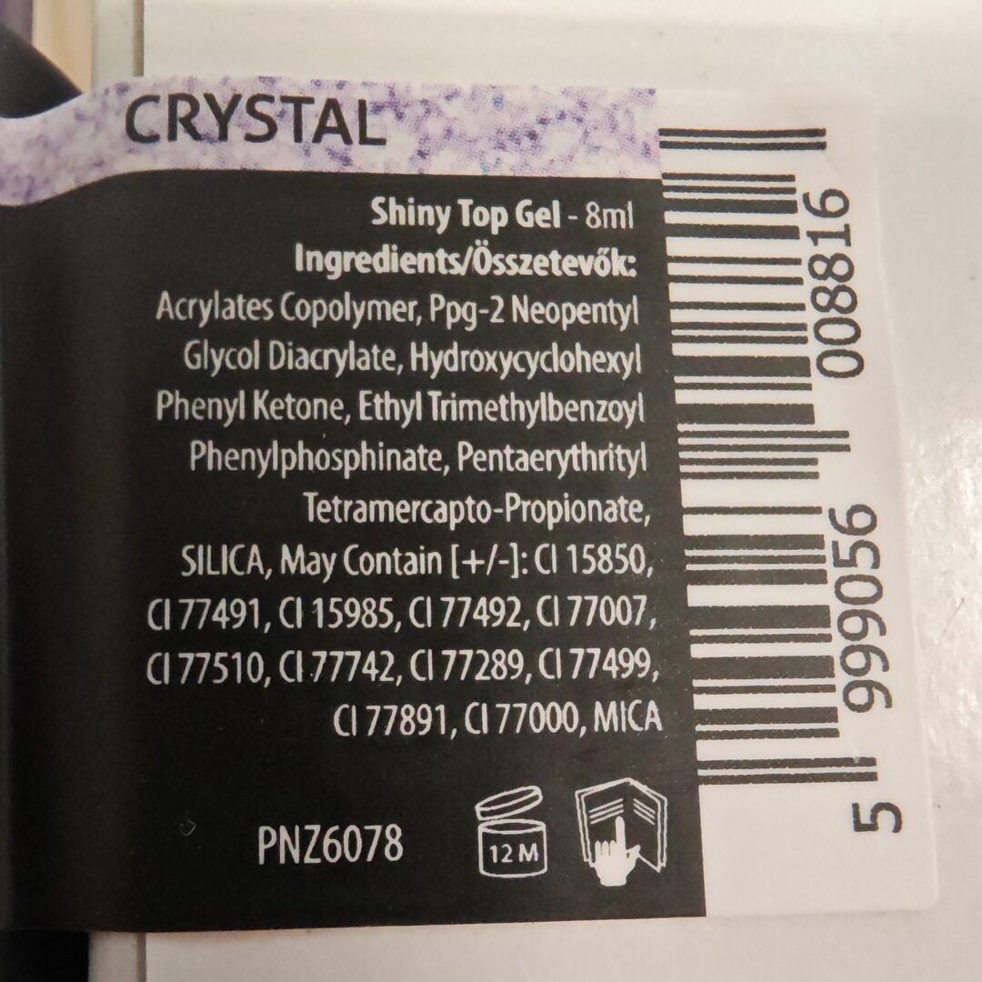 Shiny Top Gel - Crystal - 15ml – Bild 4
