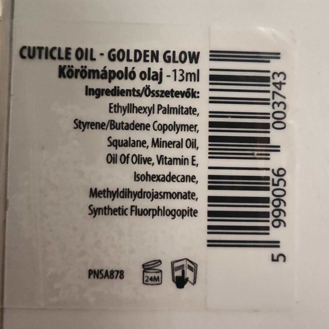 Cuticle Oil Golden Glow 13 ml – Bild 4